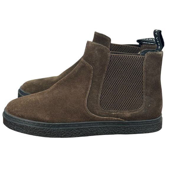 Anthony Veer The Hills Suede Chelsea Boot SZ 8 Men's Brown Pull On Sneakers NEW - Picture 4 of 10